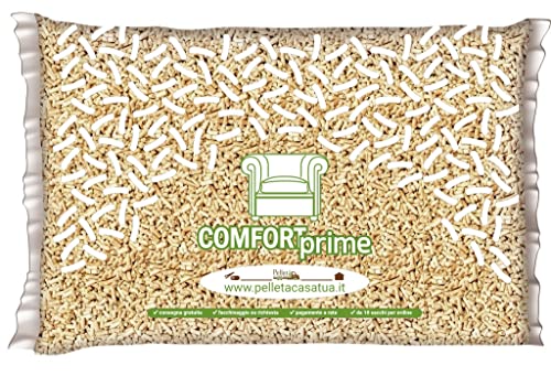 Pellet Comfort Prime - Certificato ENplus A1 – Alto potere calorifico (1 sacco)