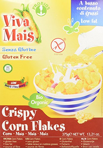 Probios Crispy Corn Flakes - 375 gr, Senza glutine