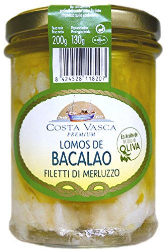 Merluzzo in Olio di Oliva COSTA VASCA - 200g - [4 unitá]