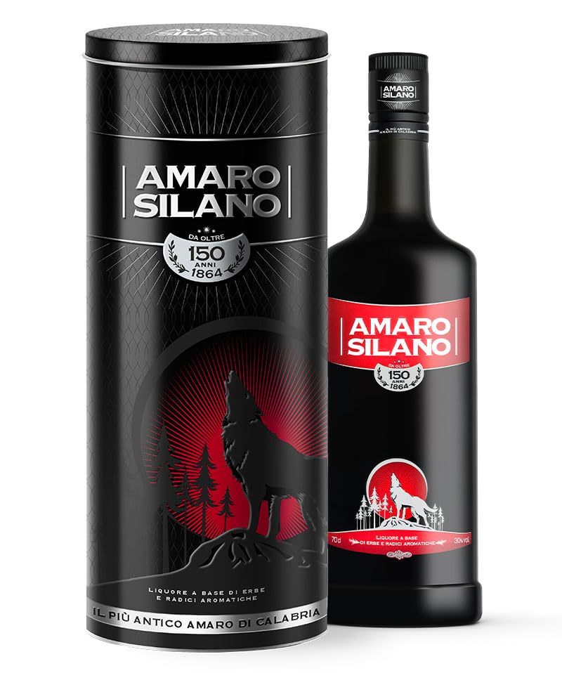 Amaro Silano 70cl Astuccio Latta Regalo | Bosco Liquorificio 1864 | in Giftbox | Idea regalo | Confezione | Amaro Calabrese
